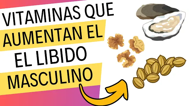 vitaminas para aumentar el libido en el hombre